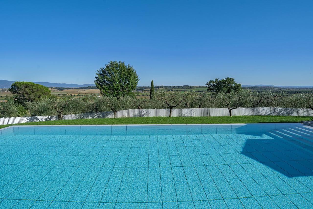 Villa Spaccasole Su Cortona Foiano Della Chiana Bagian luar foto