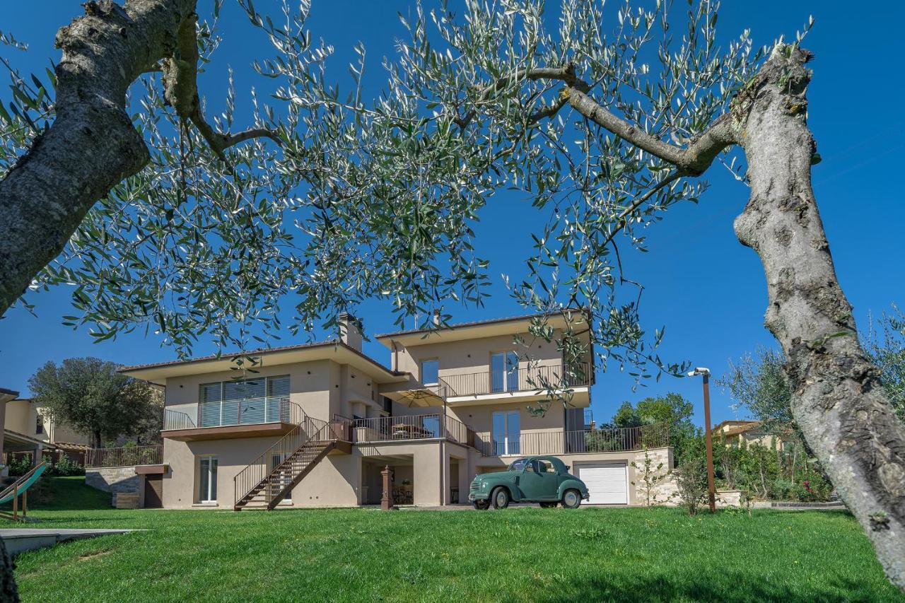 Villa Spaccasole Su Cortona Foiano Della Chiana Bagian luar foto